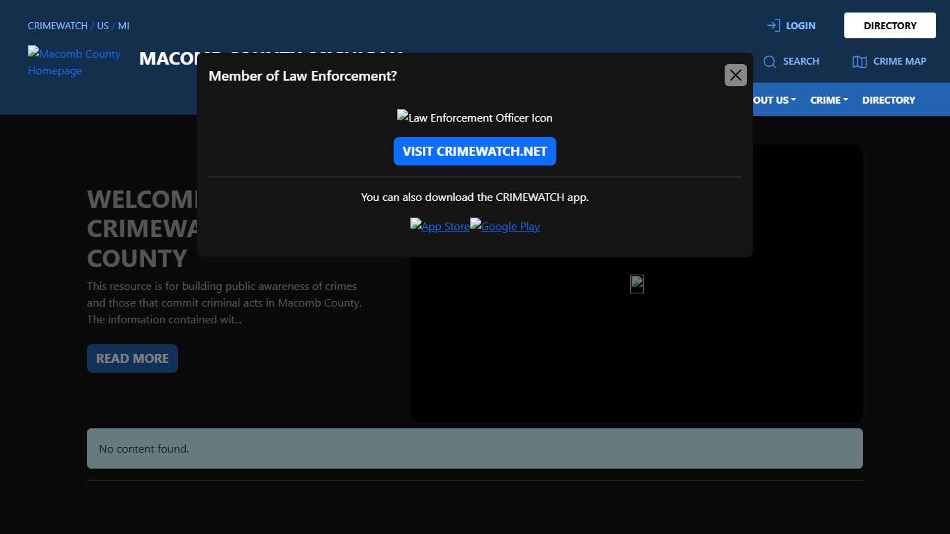 Macomb County CRIMEWATCH MI